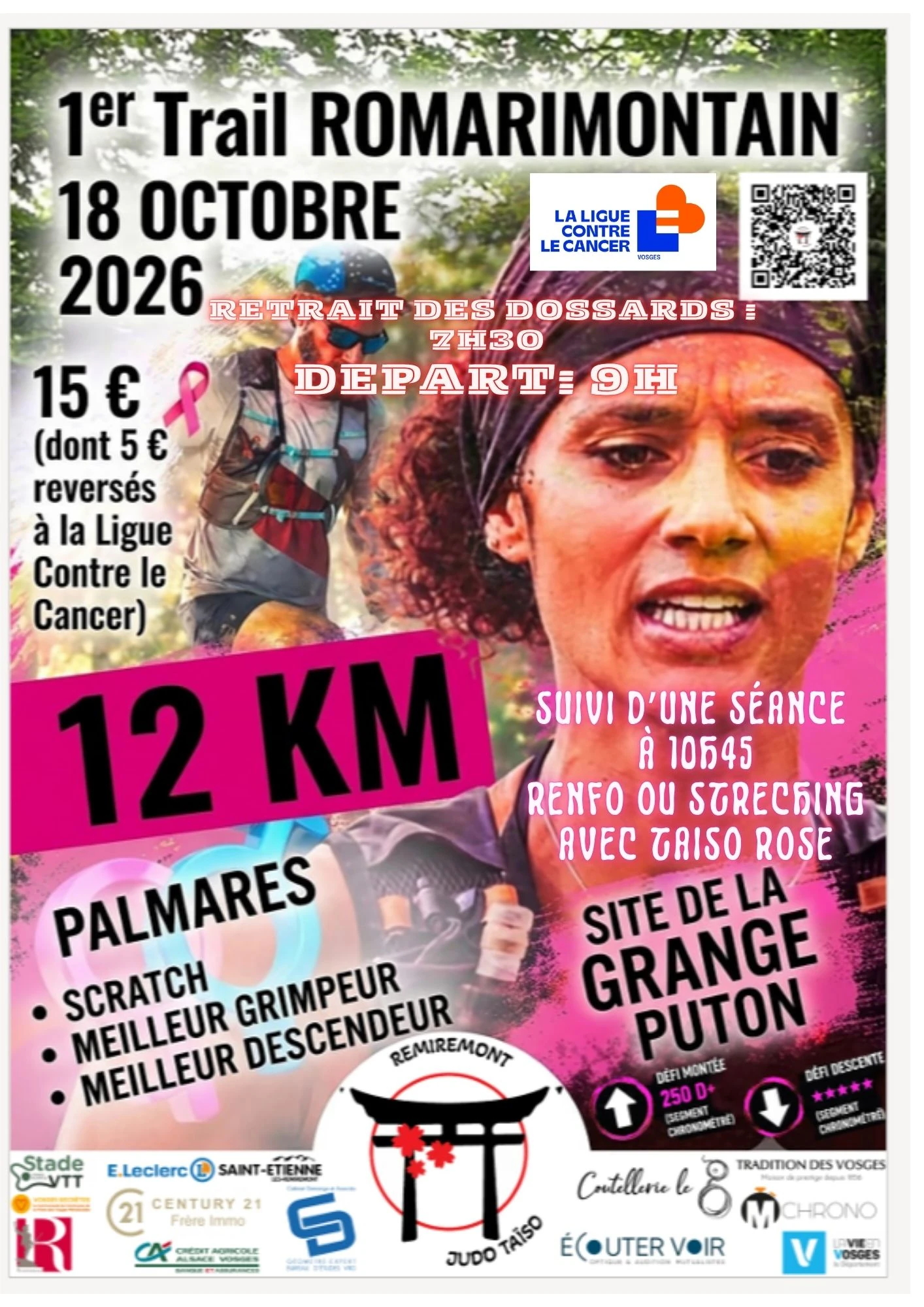 Arrivée du Trail Romarimontain